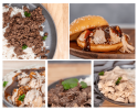 Mixed 14.5oz case - 12 cans, Beef, Chicken, Turkey, Pork & Ground Beef