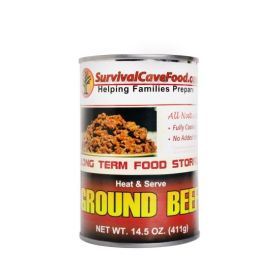 Canned Ground Beef 14.5 oz - 12 cans/ 1 case