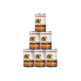 Canned Pork 14.5 oz - 12 cans/ 1 case