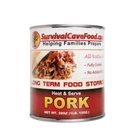 Canned Pork- 12 cans / 1 case